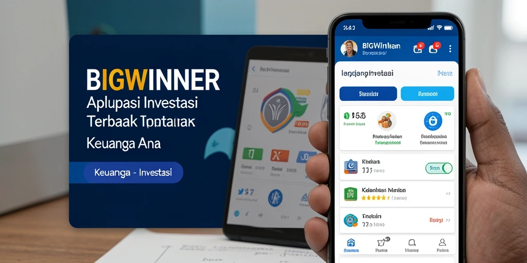 Antarmuka aplikasi BIGWINNER yang intuitif dan mudah dipahami.