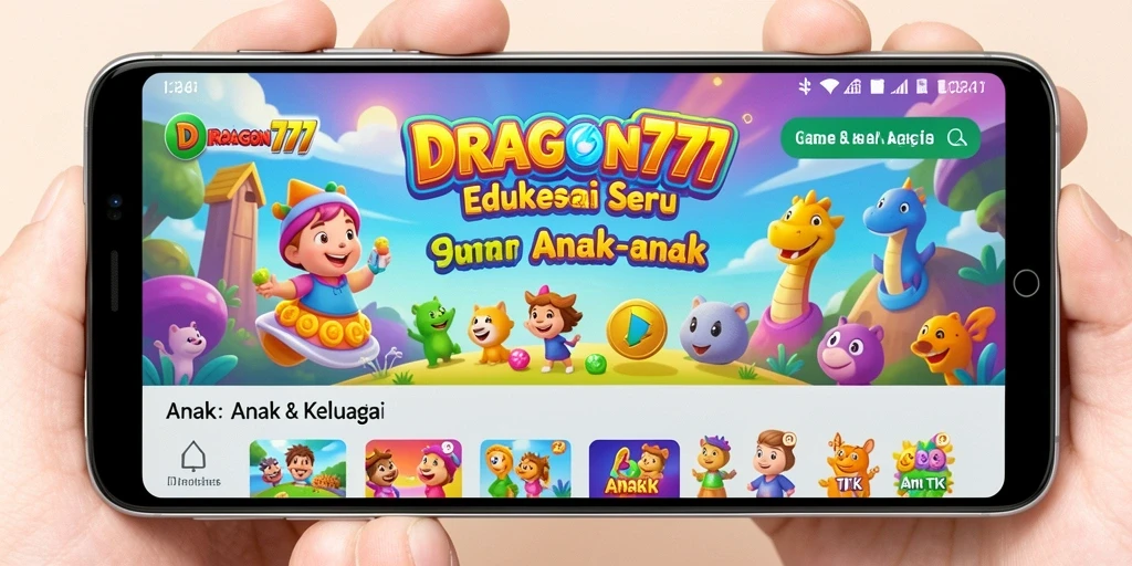 Tampilan antarmuka DRAGON777 yang ceria dan mengasyikkan.