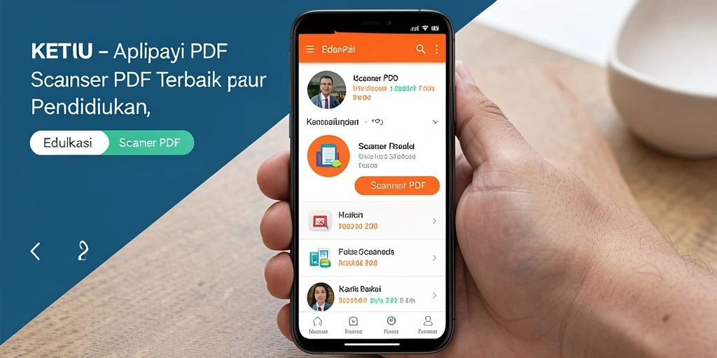 Antarmuka pengguna KETUA yang menarik dan mudah digunakan.