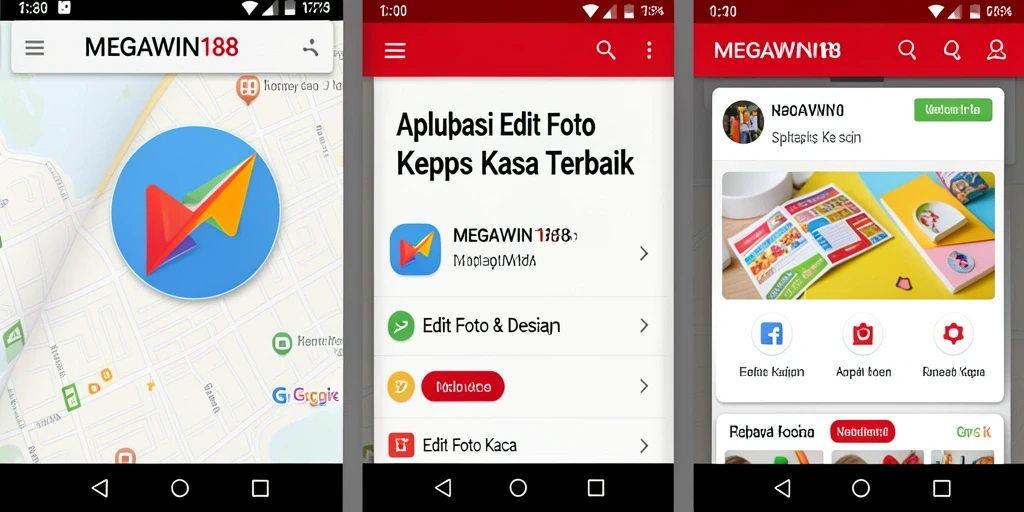 Tampilan antarmuka MEGAWIN188 dengan berbagai efek kertas kaca yang menarik.