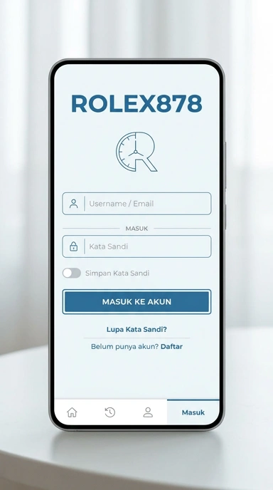 Masuk ke Akun rolex878 Dengan Mudah