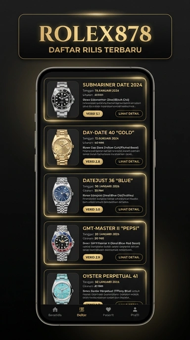 Riwayat Versi Aplikasi rolex878 untuk Android